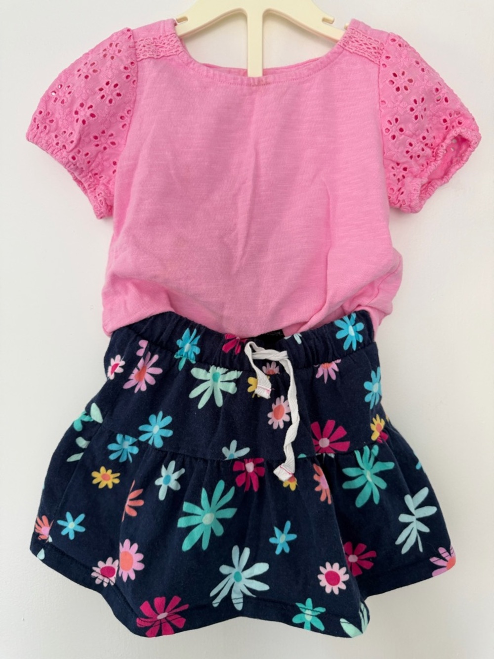 Baby girl summer outfit set size 18m